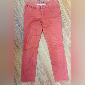 Woman’s Prana Size 10/30 Skinny Style Pants‎ Salmon Colored